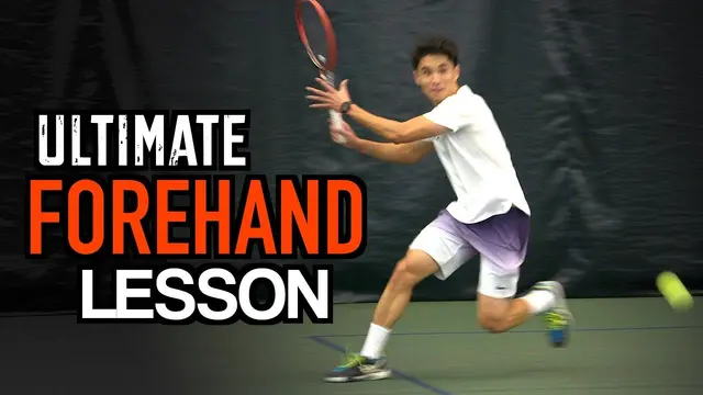 ULTIMATE Forehand Tennis Lesson - Technique for MAXIMUM POWER and TOPSPIN