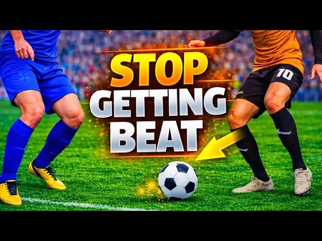 How To Stop Attackers 1v1 in Soccer (Easy Defending Method)