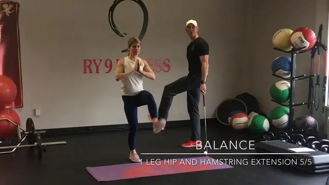 Golf Warm up - advanced